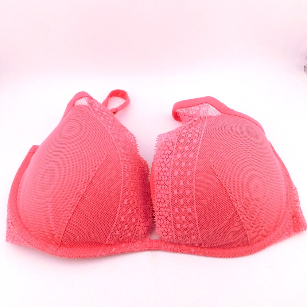 Victoria's Secret Incredible Plunge Bra 34DDD Pink